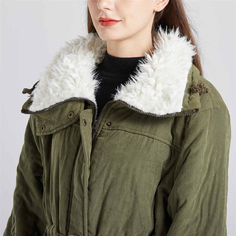 Lamb lined clearance jacket